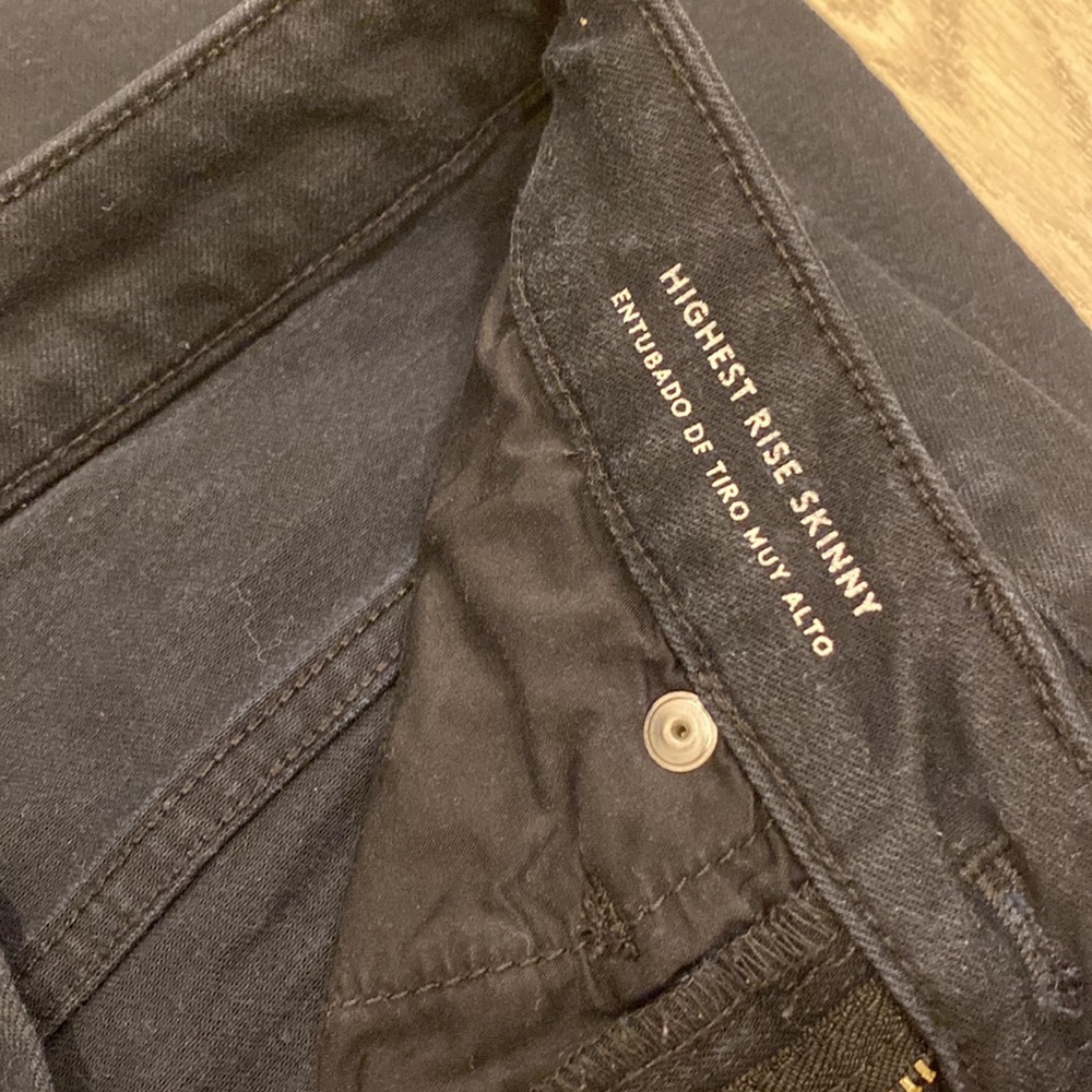 Universal Thread Highest Rise Skinny Black Jeans womens high rise - Picture 3 of 7